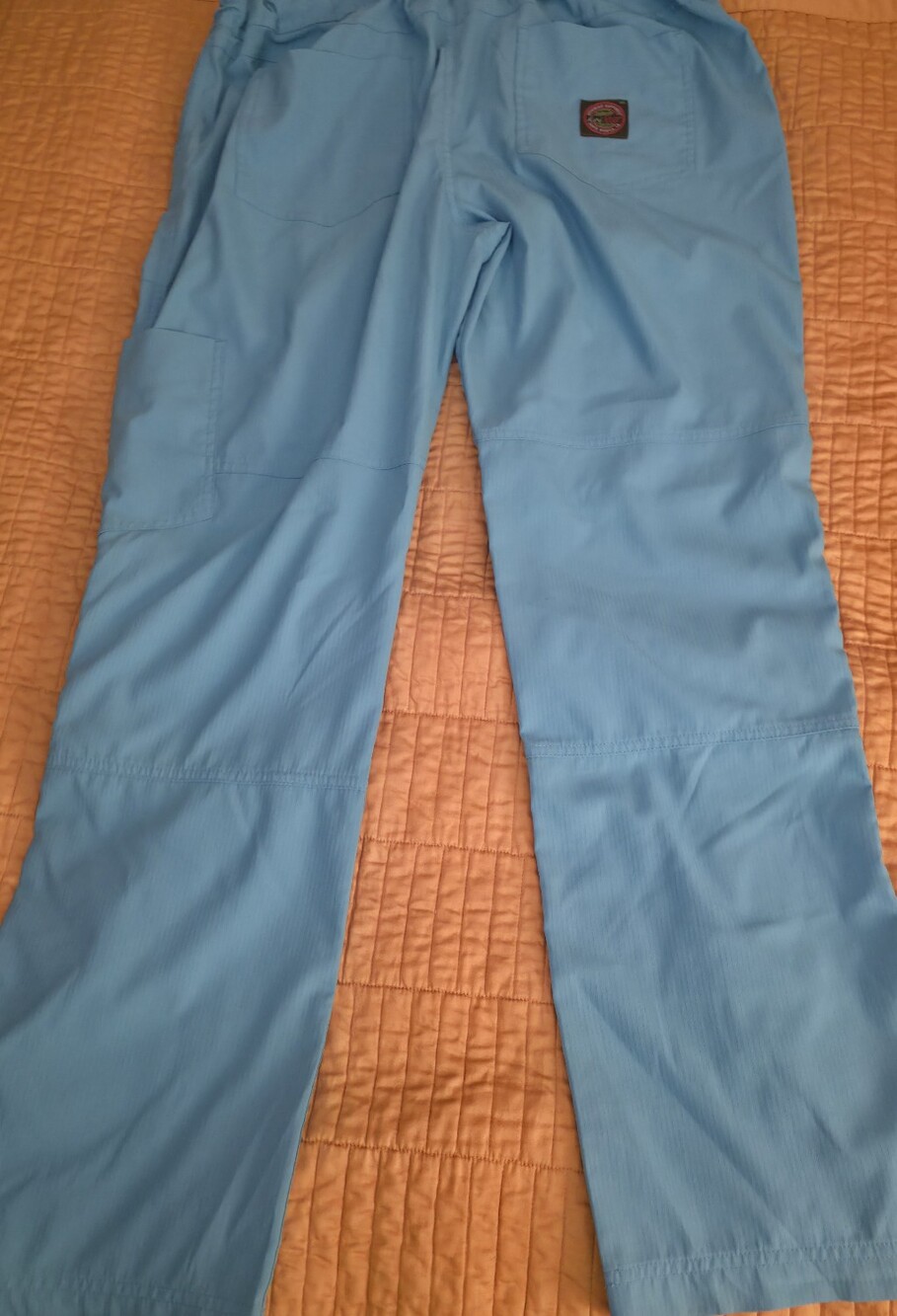 Koi Lite Womens Scrub Pants Light Teal Size Large Regular - Picture 2 of 3